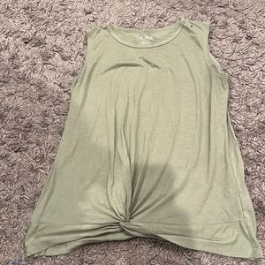 Girls Green tank